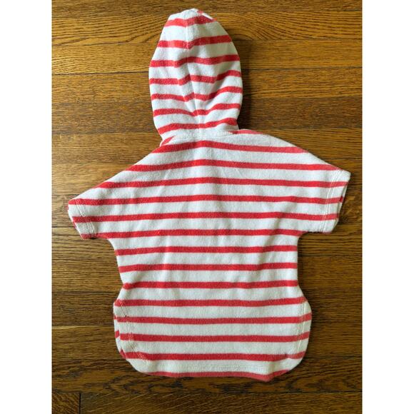 Mini Boden Striped Toweling Hooded Sweatshirt Size 3-6 Month - Picture 4 of 4